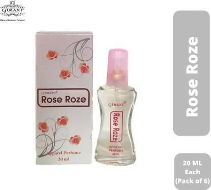 Gimani Rose Roze Perfume 20ml Each (Pack of 6) - HalfPe