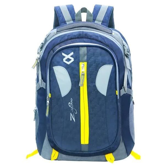 Laptop Backpack For School | College | Everyday Bag With Laptop Compartment (Navy Blue)  - HalfPe