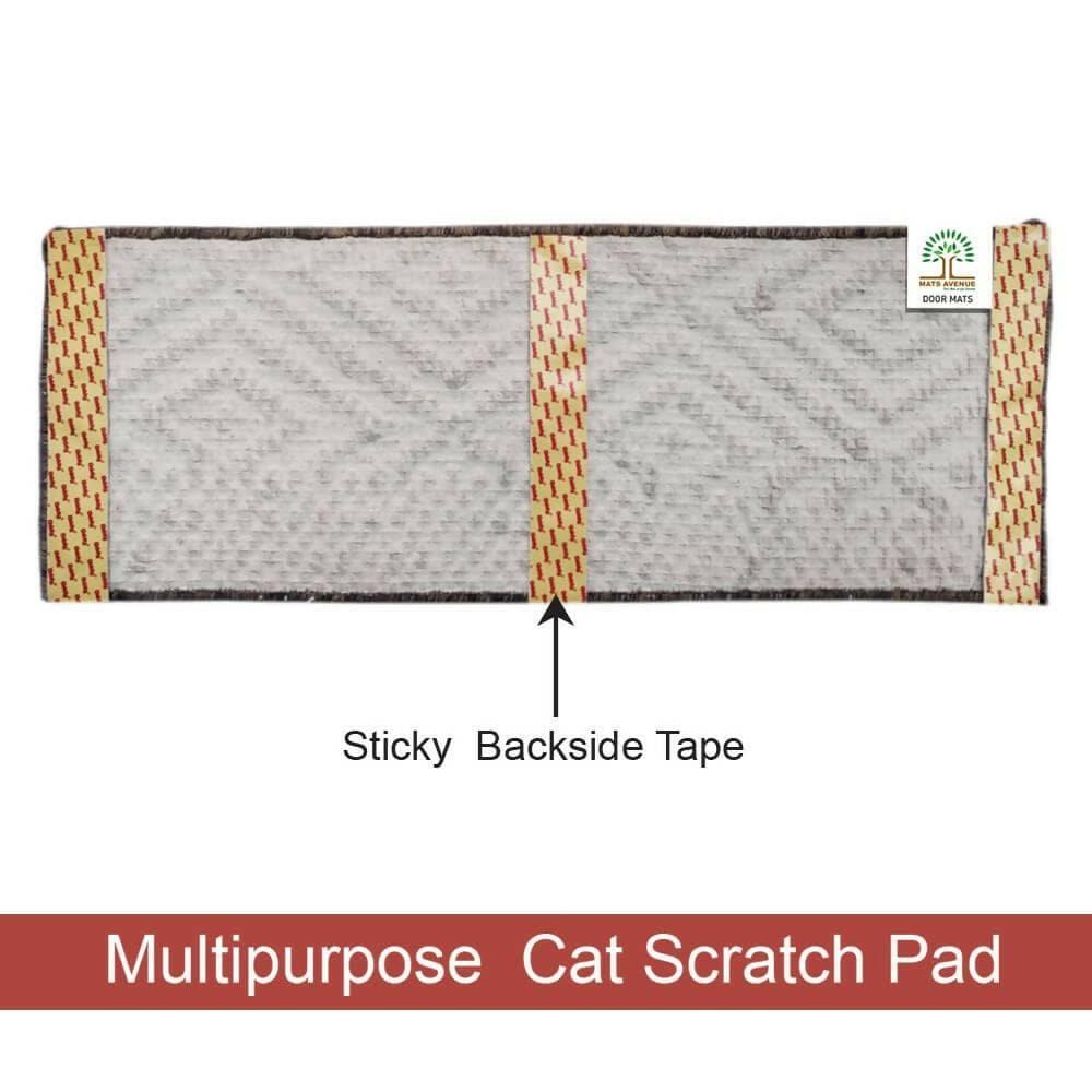 Mats Avenue Multi Use Cat Scratch Pad/Cat (30 X 60 CM) - HalfPe