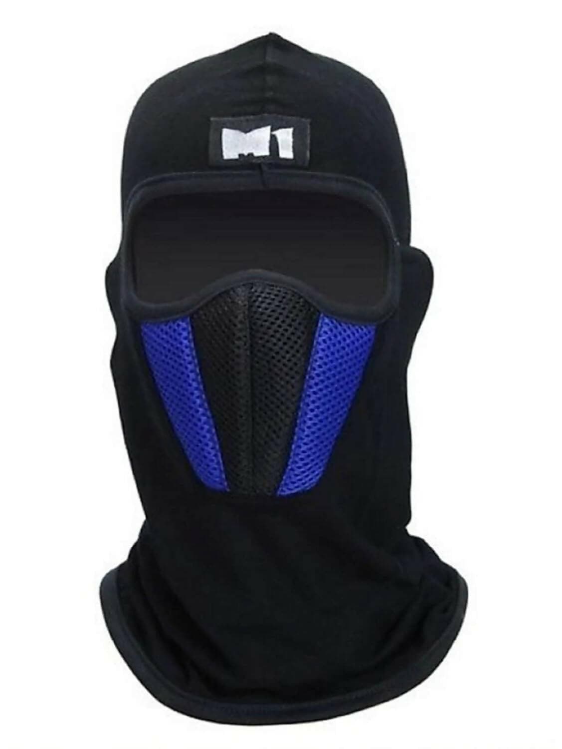 Bike Face Mask for Men (Size: Free, Balaclava) (Black) - HalfPe