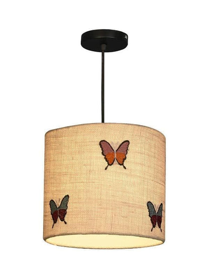 Embroided Butterflies Hanging Shade - HalfPe