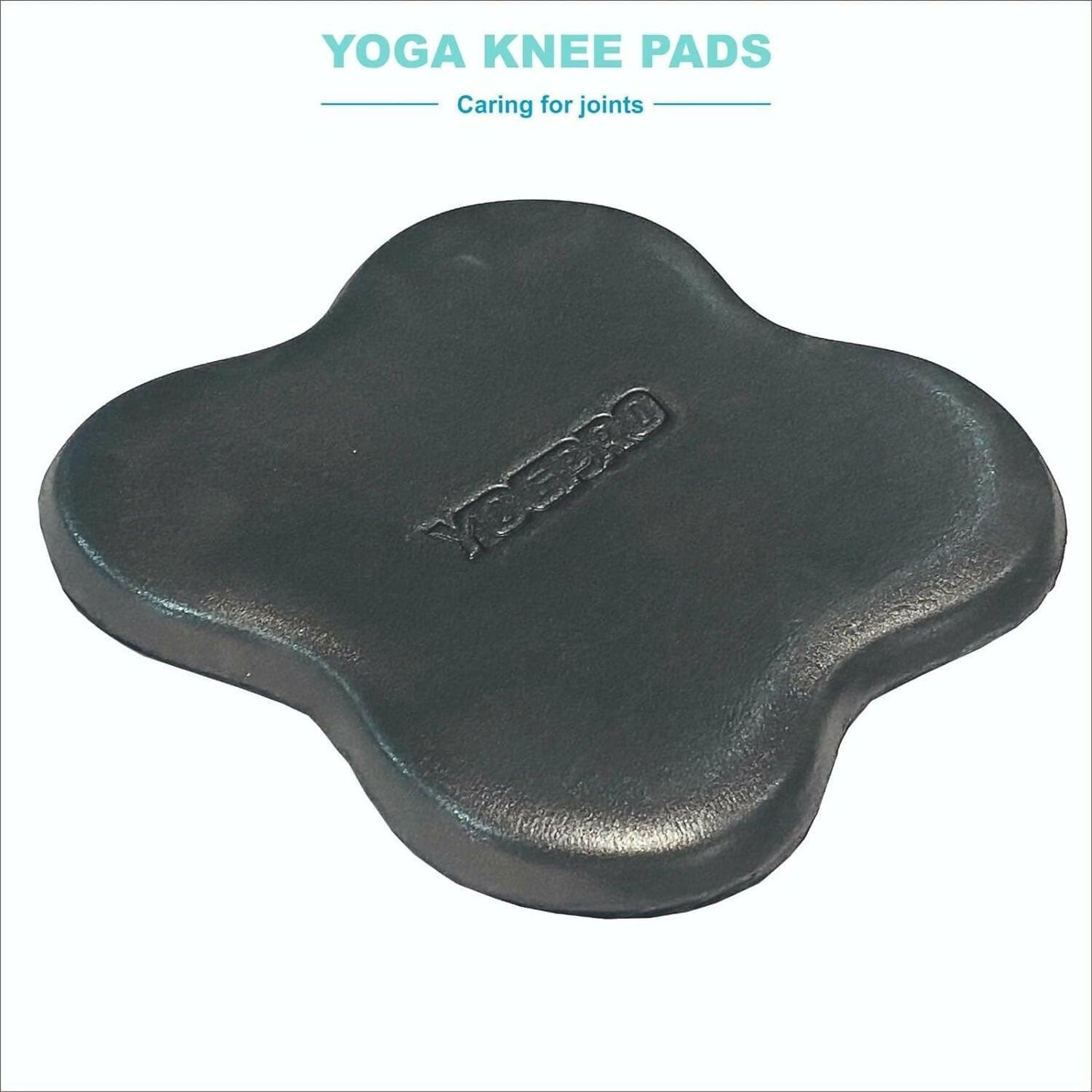 Yogpro Yoga Knee Pad Cushion, Anti Slip Foam Knee Pad for Joints Pain Relief (Pack of 2) - HalfPe