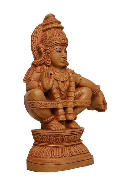 KariGhar Polyresin Ayyappa Swamy Idol Ayyappa Statue Perfect for Home Decor - HalfPe