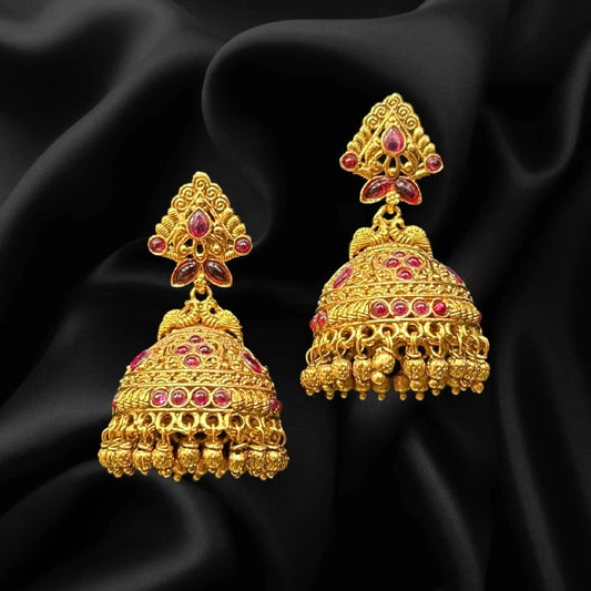 Antique Jumka with Cob Ruby - HalfPe