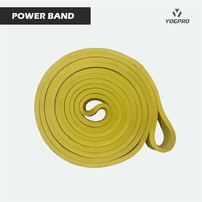 Yogpro Power Resistance Bands for Men - Resistance & Stretch Band Powerlifting Bands (21 MM) - HalfPe