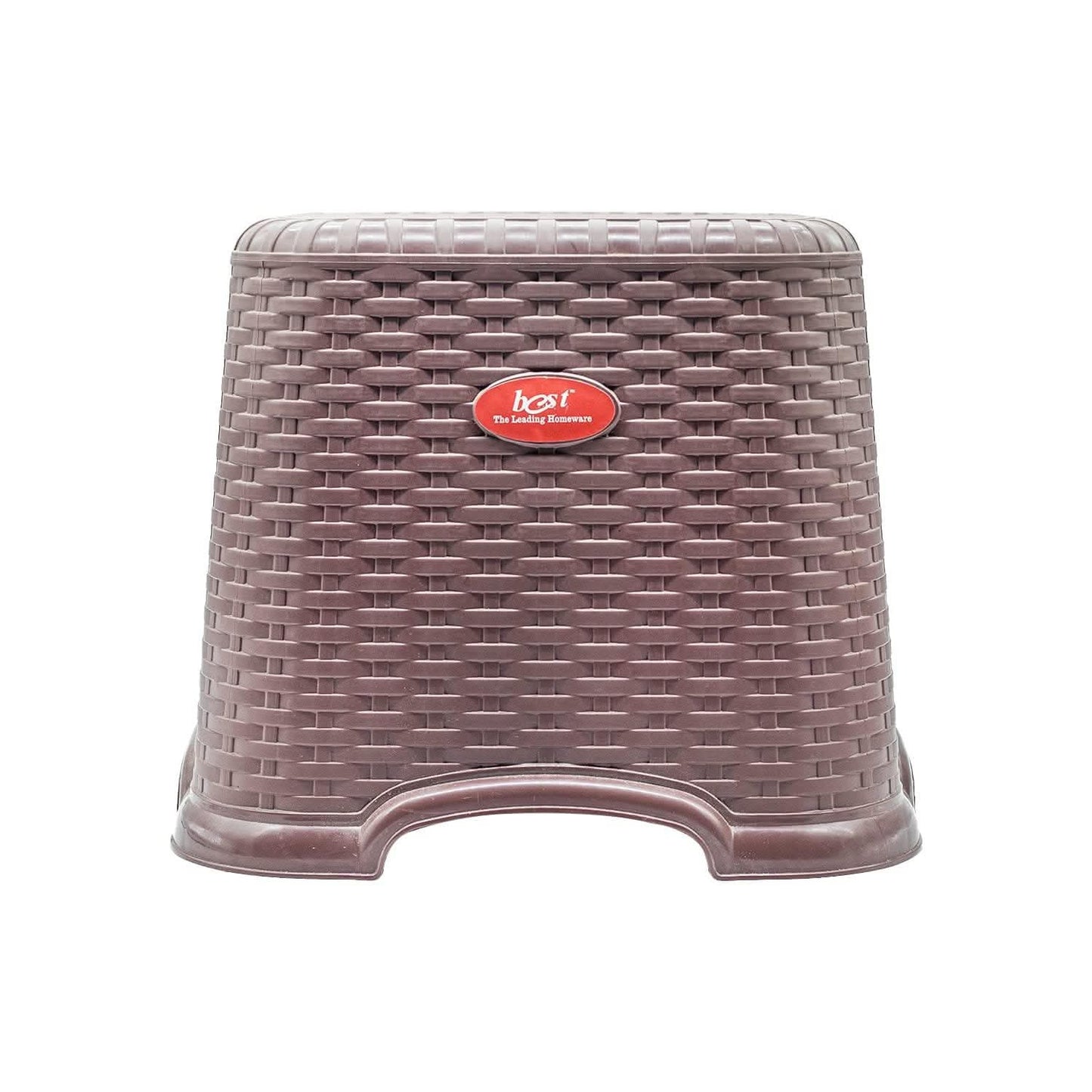 BB BACKBENCHERS Crown Plastic Stool ( brown ) - halfpeapp