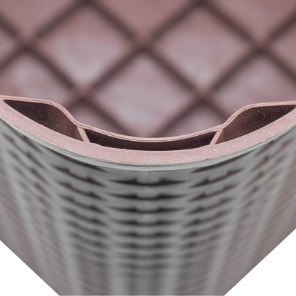 BB BACKBENCHERS Crown Plastic Stool ( brown ) - halfpeapp