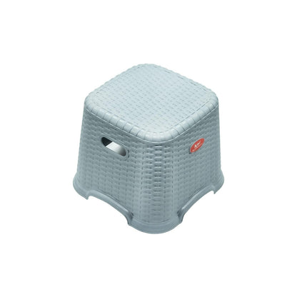 BB BACKBENCHERS Crown Plastic Stool ( grey ) - halfpeapp