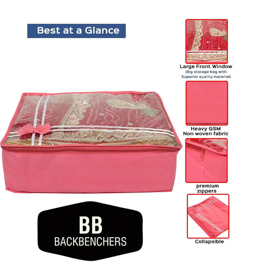 BB BACKBENCHERS Multipurpose Storage Bag ( pack of 6 ,tp ) - halfpeapp
