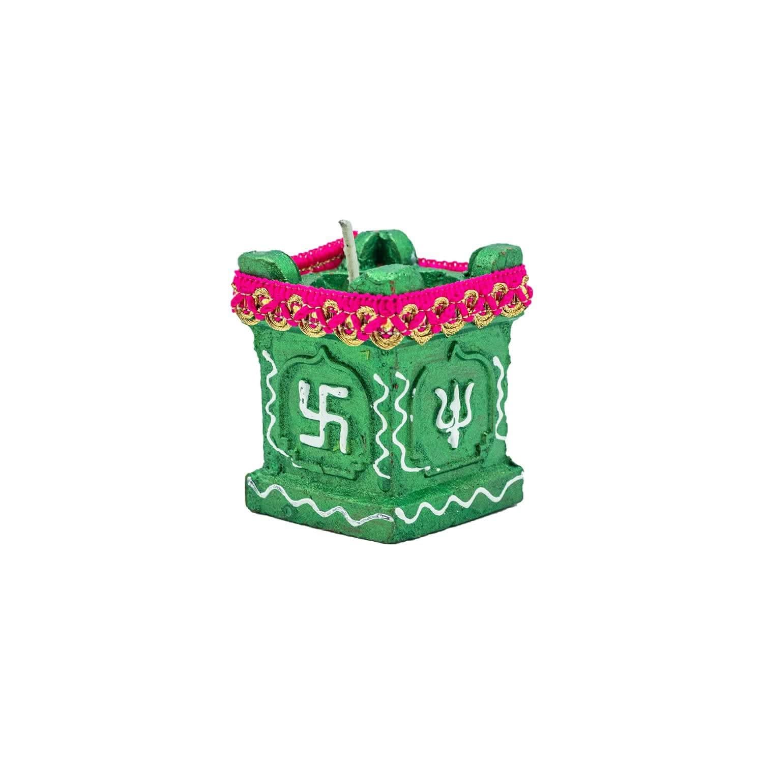 BB BACKBENCHERS Tulsi Diya for Diwali Decoration ( pack of 4 ) - halfpeapp
