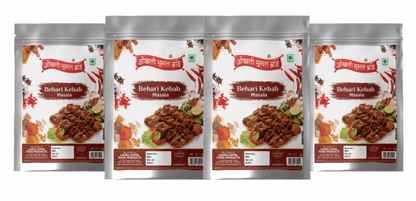 Behari kebab masala 320g(pack of 4x 80g) | OKHLI MUSAL BRAND - halfpeapp