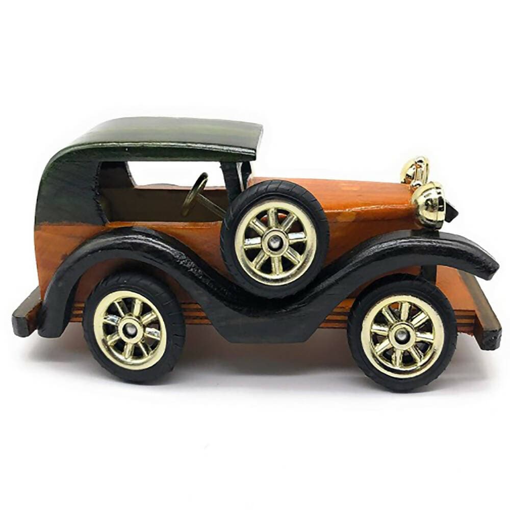 GM Unique Gift Wooden Vintage Classic Car Antique Vehicle Car Toy Unique And Antique Collection For HomeOffice Showpiece - HalfPe