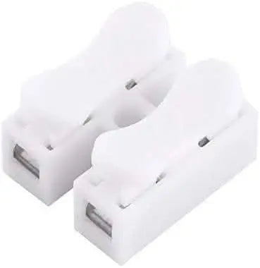 Cable connector (2 pin, 100 pieces) - halfpeapp
