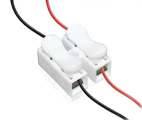 Cable connector (2 pin, 20 pieces) - halfpeapp