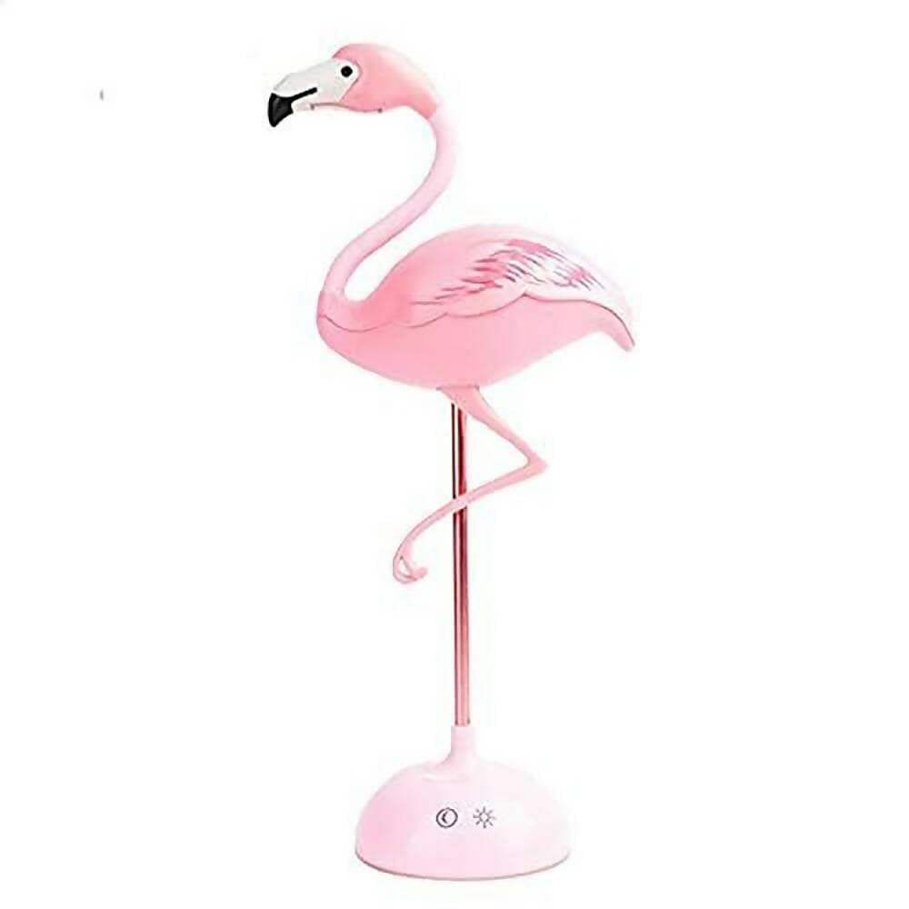 GM Flamingo Desk Lamp Touch Sensor Switch Table Lamp USB Rechargeable Reading Light Phone Holder, LAMP - HalfPe