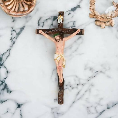 KariGhar Crucifix/Jesus Christ/Cross Jesus/Crucified Jesus (Multi) - HalfPe