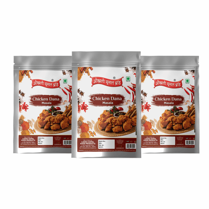 Chicken dana masala 240g (pack of 3x 80g) | OKHLI MUSAL BRAND - halfpeapp