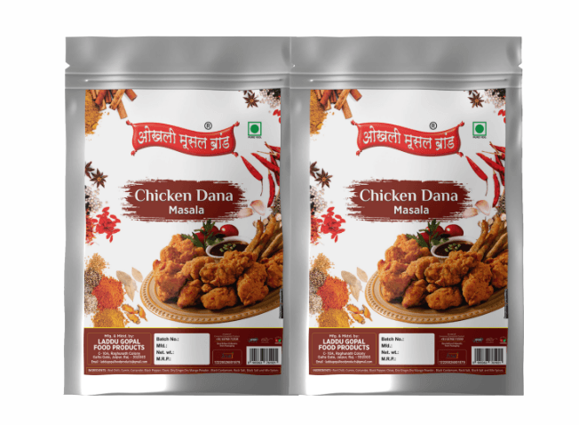 Chicken dana masala 300g(pack of 2x 150g)|OKHLI MUSAL BRAND - HalfPe