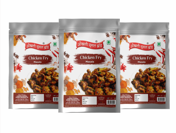 Chicken fry masala 570g(pack of 3x 190g)|OKHLI MUSAL BRAND - HalfPe