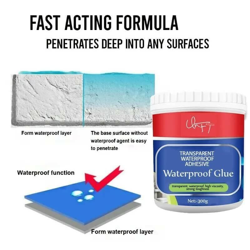 Transparent Waterproof Glue for Leakage - HalfPe