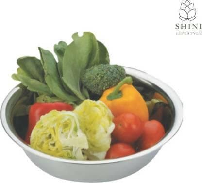 SHINI LIFESTYLE Stainless Steel Mixing Bowl Stainless Steel (pack of 3) - HalfPe