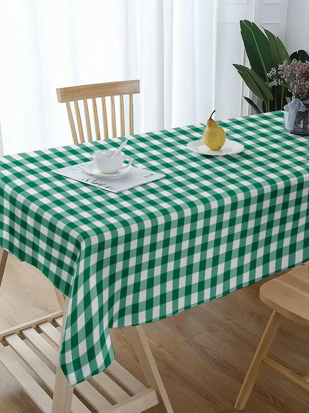 Lushomes Classic Farmhouse Tablecloth Buffalo Checkered Design (Multicolour) - HalfPe