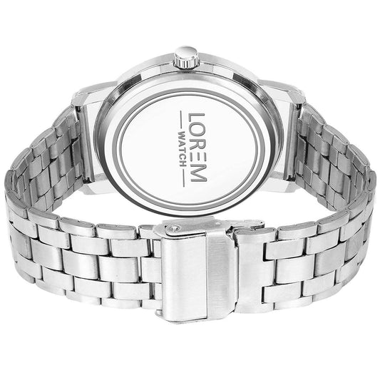 LOREM White Standard Analog Watch For Women LR321 - HalfPe