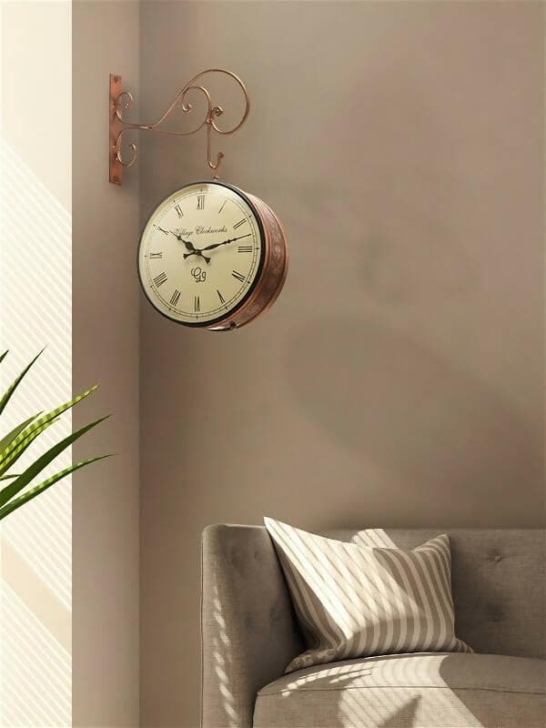 Station Clock Copper - HalfPe