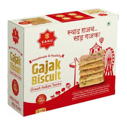 SAHU GAJAK BHANDAR Gazak Biscuit (250g) - HalfPe