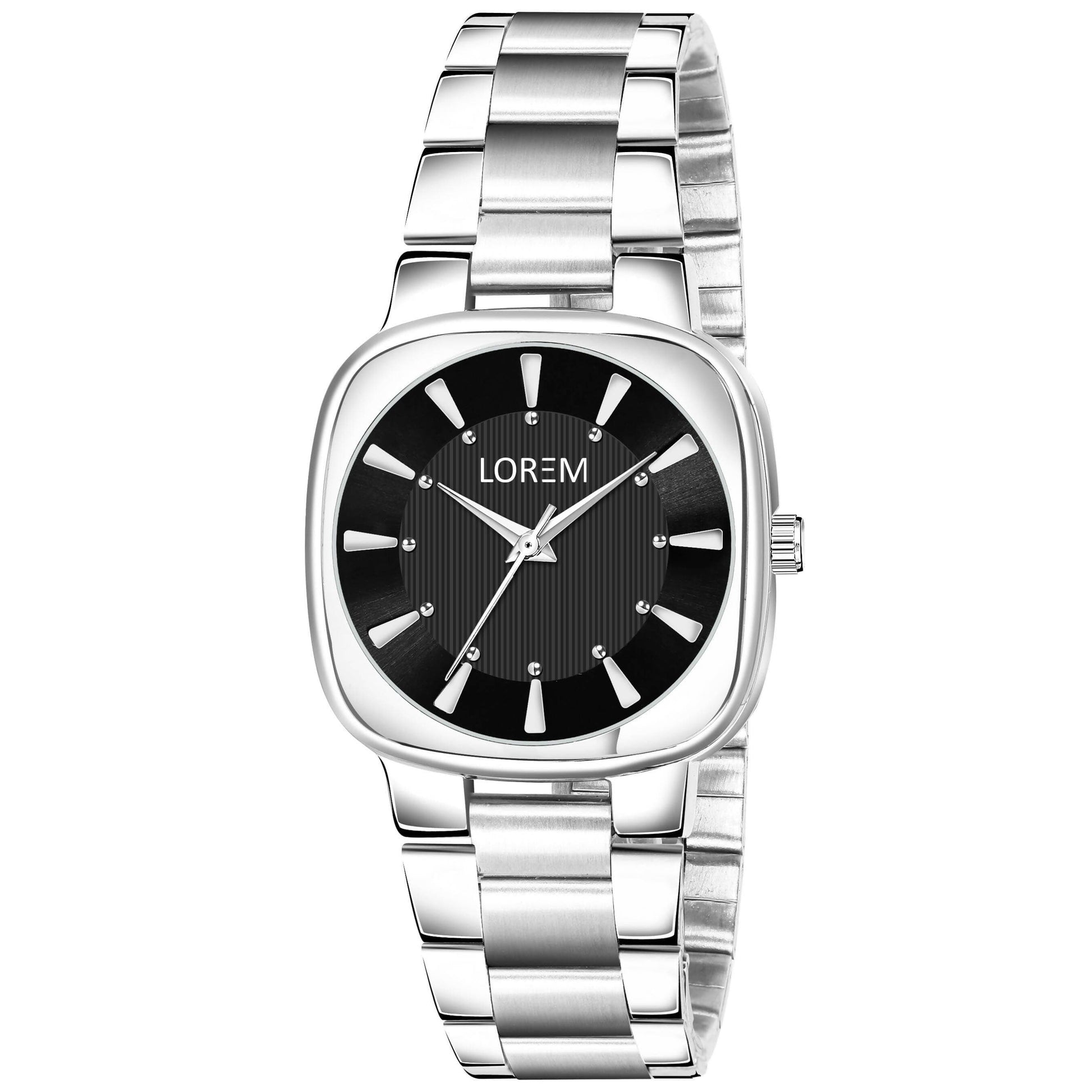 LOREM Silver Professional Analog Watch For Women LR298 - HalfPe