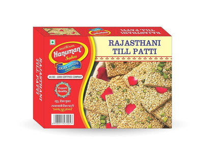 Hanuman Sahu Gajak Udyog Rajasthani Till Patti Gajak (500 Gm) - HalfPe