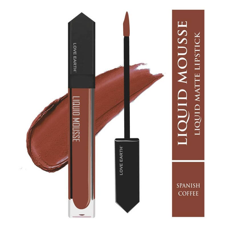 Liquid Lipstick (Spanish Coffee) - HalfPe