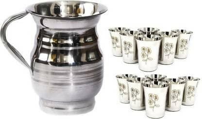 SHINI LIFESTYLE Stainless Steel Jug Set - HalfPe