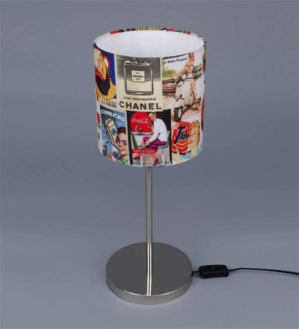 Vintage Ads Lamp - HalfPe