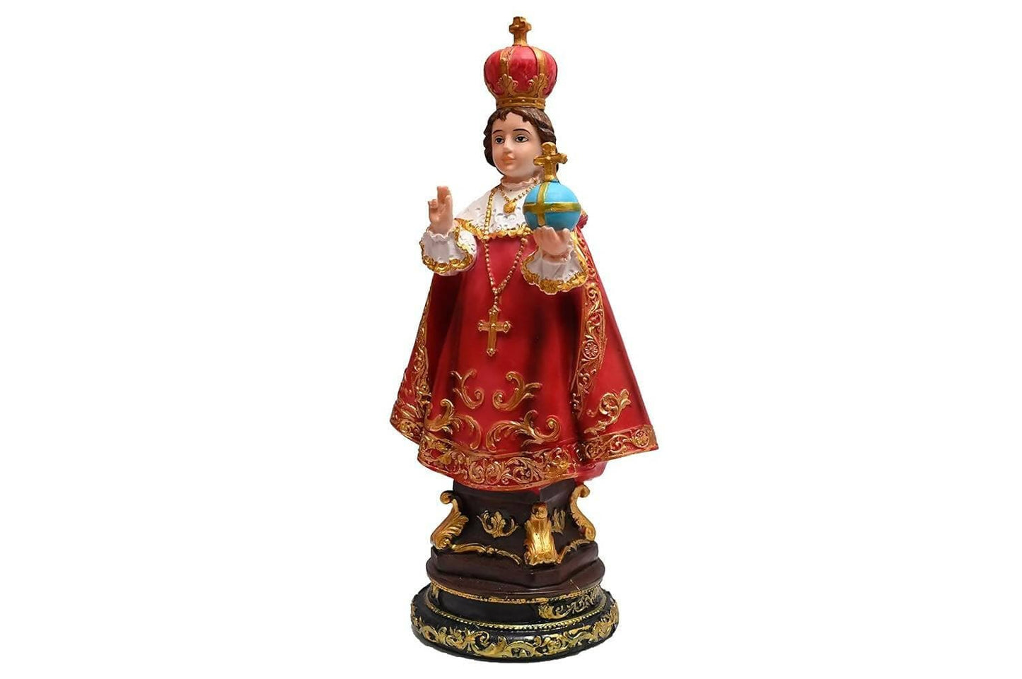 KariGhar Infant Jesus/Child Jesus Christ Idol Perfect for Car Dashboard Gifting & Decoration - HalfPe