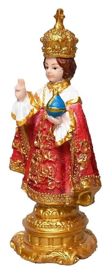 KariGhar® Infant Jesus/Child Jesus Christ Idol Perfect for Car Dashboard/Prayer Room/Drawing Room/Bedroom/Gifting & Decoration. A0012 (7.5 x 10 x 19 CM) - HalfPe