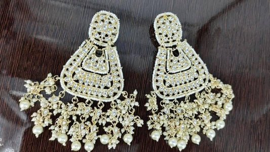 Earring alloy drops earrings | MANATH - halfpeapp