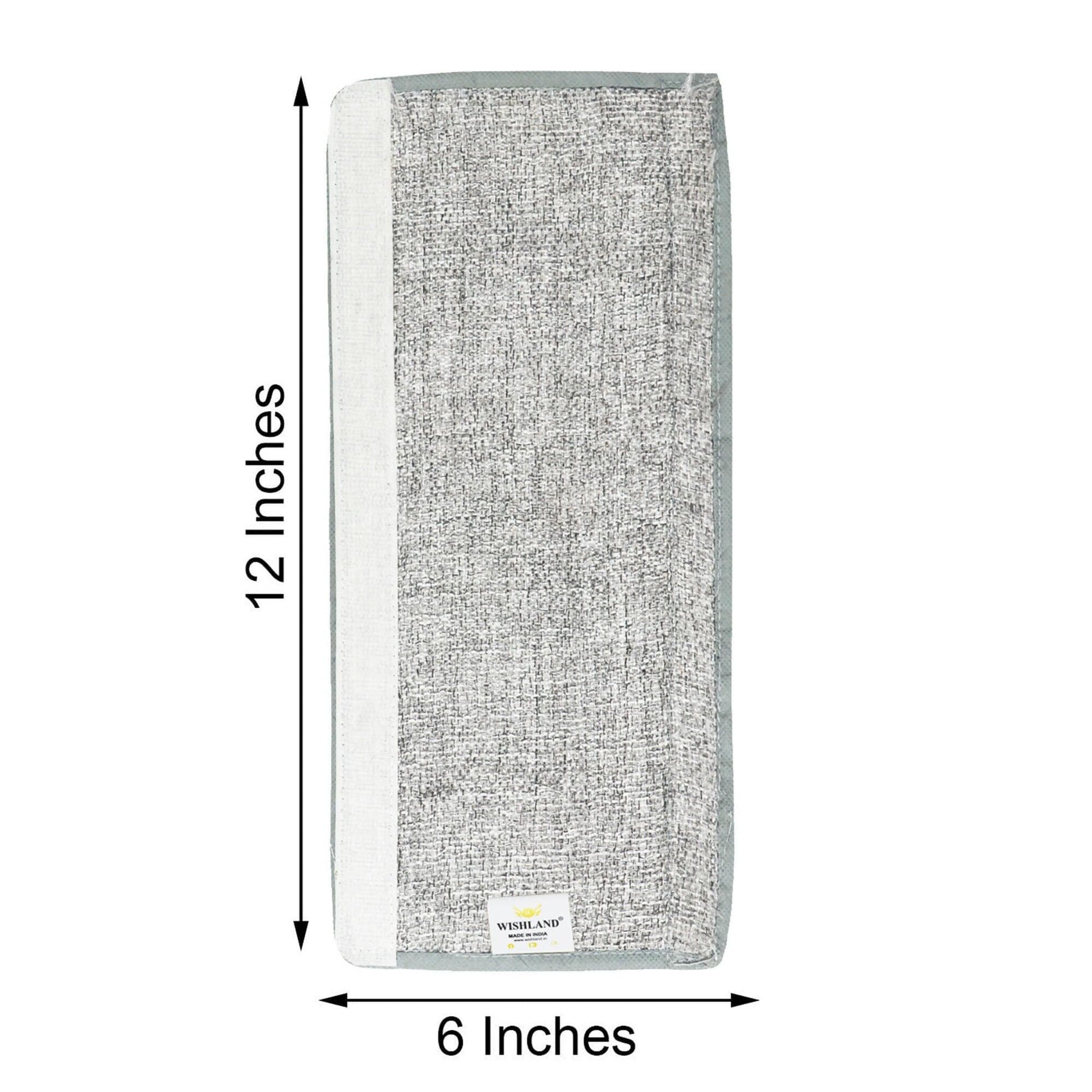 WISHLAND 1 Pc Fridge Cover for Top with 6 Pockets + 1 Handle Cover + 4 Fridge Mats ( Pack of 6) - HalfPe