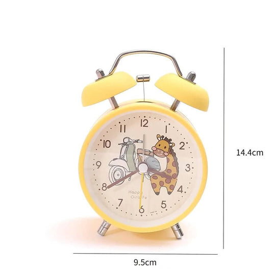 Wake me up, kids alarm clock (Yellow) - HalfPe