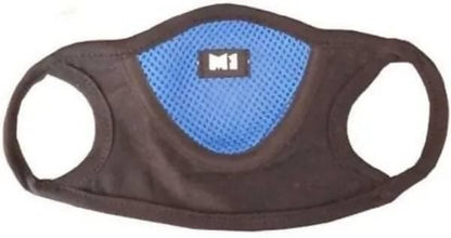 Blue Bike Face Mask for Men & Women (Size: Free, Balaclava) - HalfPe