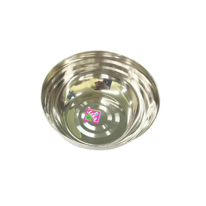 SHINI LIFESTYLE Stainless Steel Curry Bowls (Pack of 4) - HalfPe