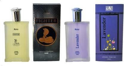 Aone Fighter and Lavender Perfume 100ML Each (Pack of 2 - Eau de Parfum) - HalfPe