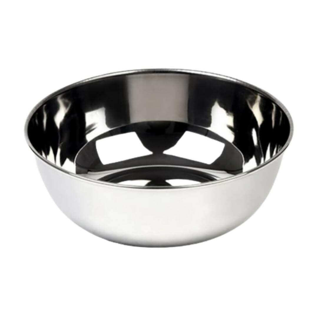 SHINI LIFESTYLE Steel Heavy Gauge Solid Bowl (Pack of 6) - HalfPe