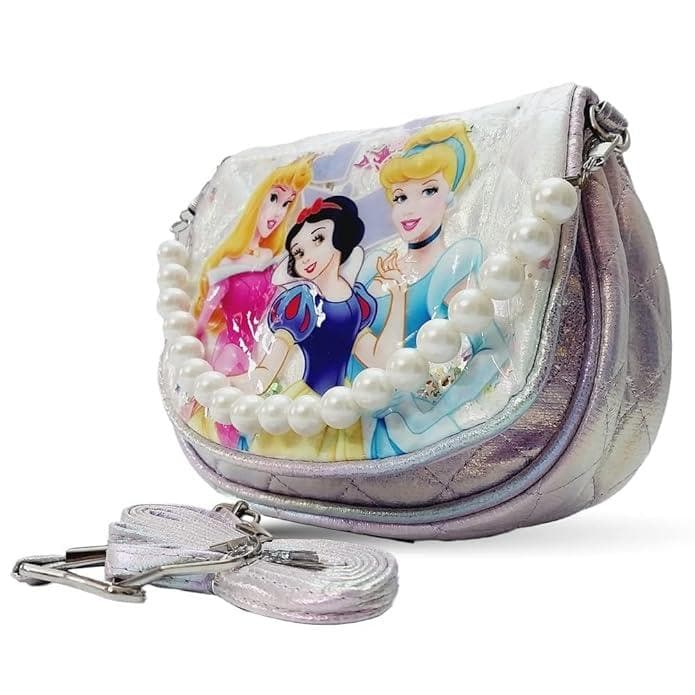 Fashion Street FS Kids Handbag, Princess Handbag, Unicorn stylish purse, cinderella aurora and snow white sling bag, princess cinderella, Elsa and Anna sling bag, Frozen Elsa Handbag ( Princess) - halfpeapp