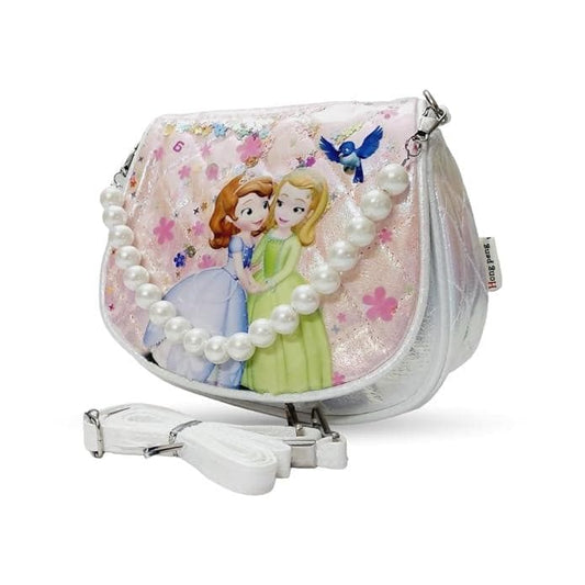 Fashion Street FS Kids Handbag, Princess Handbag, Unicorn stylish purse, cinderella aurora and snow white sling bag, princess cinderella, Elsa and Anna sling bag, Frozen Elsa Handbag ( Sofia 1) - halfpeapp