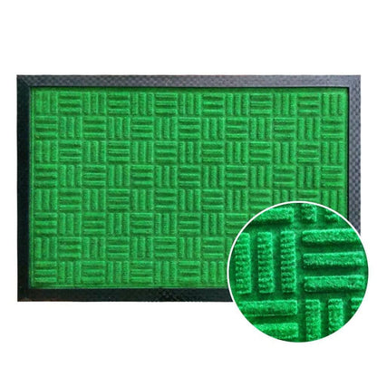 Mats Avenue Polypropylene and Rubber Backed Molded Door Mat - HalfPe