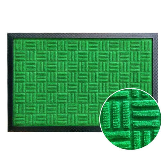 Mats Avenue Polypropylene and Rubber Backed Molded Door Mat - HalfPe