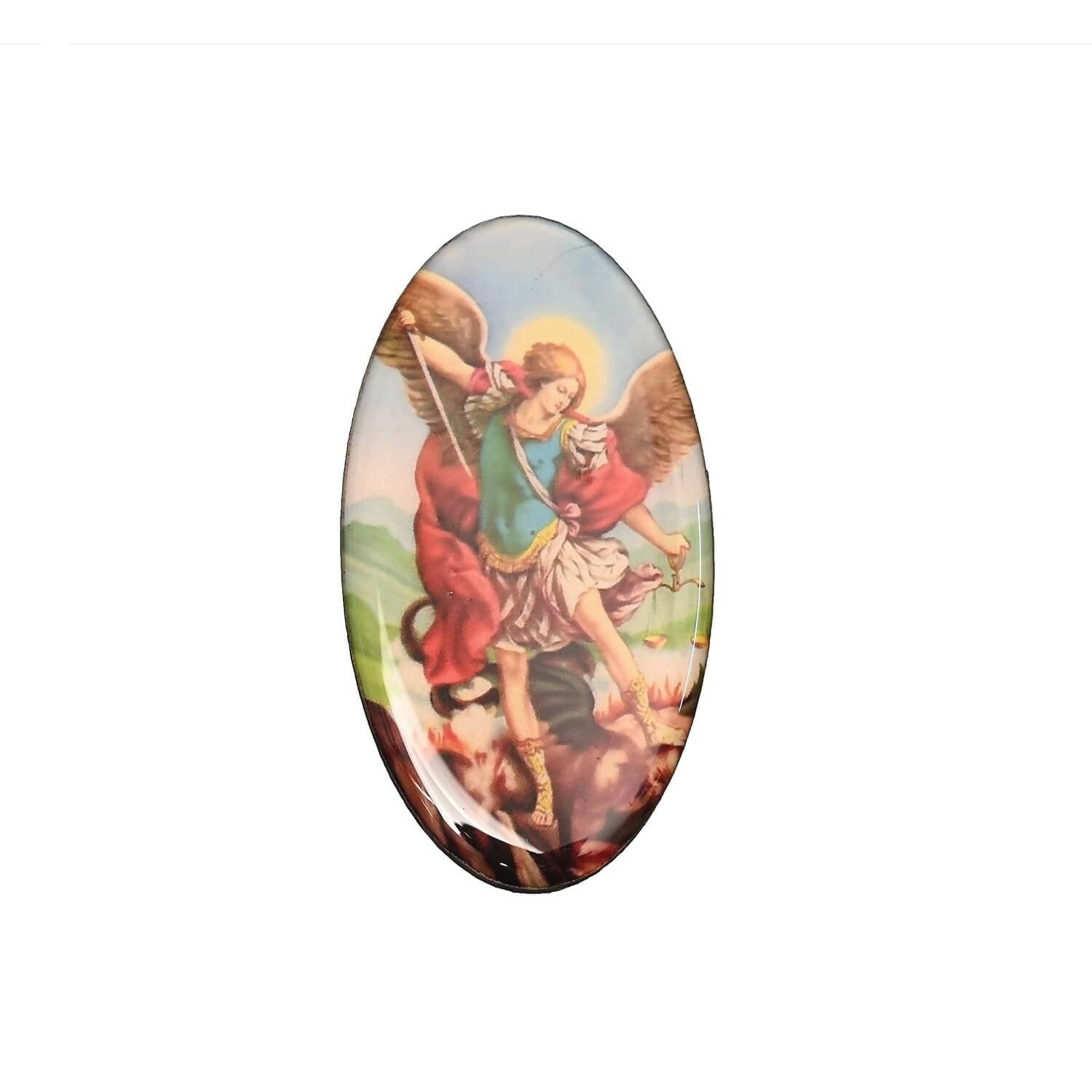 KariGhar Saint Micheal Magnet for Refrigerator - HalfPe