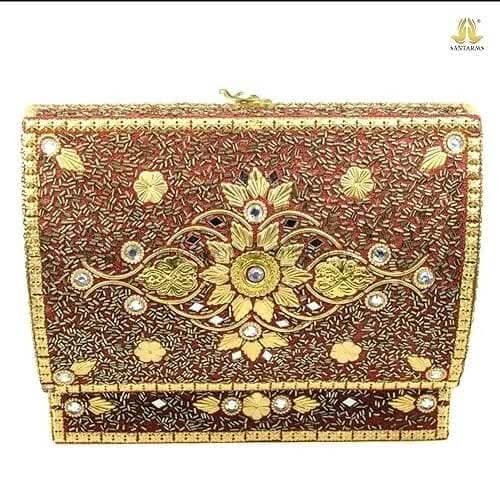santarms wooden bangle box - HalfPe