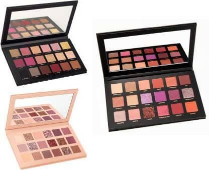 Bingeable Multi Shades 18 Colours Rose Gold/remastered ,nude Edition & Desert Dusk Eyeshadow Palette (Pack of 3) - HalfPe